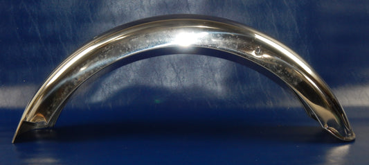 NOS 1970's ZUNDAPP KS125 LAVERDA LZ125 STAINLESS REAR FENDER MUD GUARD VINTAGE - MotoRaider