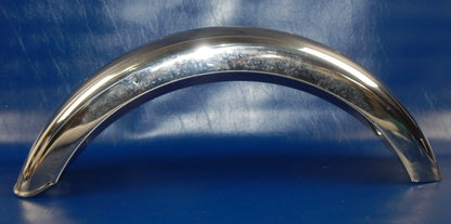 NOS 1970's ZUNDAPP KS125 LAVERDA LZ125 STAINLESS REAR FENDER MUD GUARD VINTAGE - MotoRaider