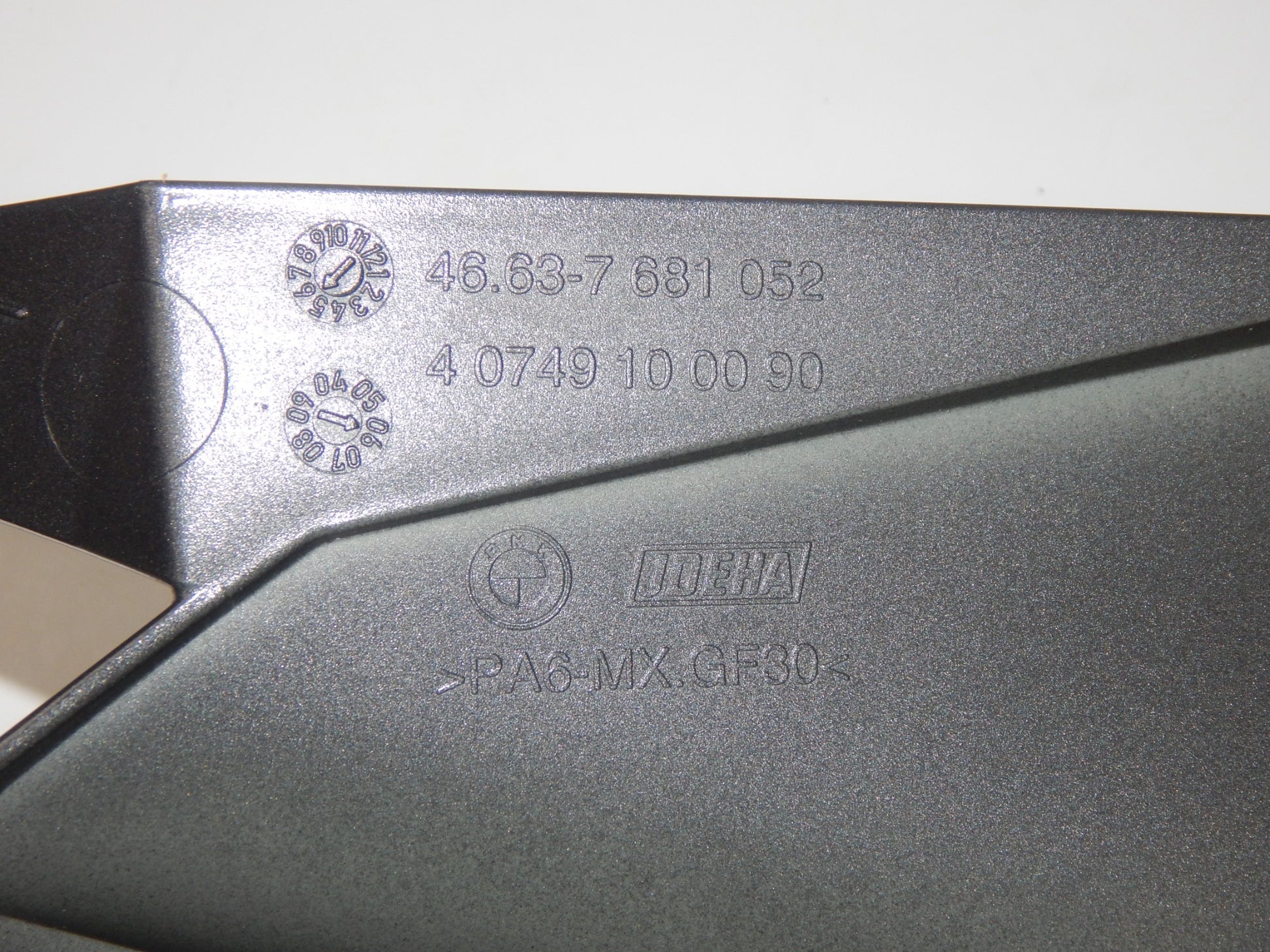 OEM BMW 2005-2013 R1200RT RH LOWER ENGINE COWL COVER FAIRING PANEL 46637681052 - MotoRaider