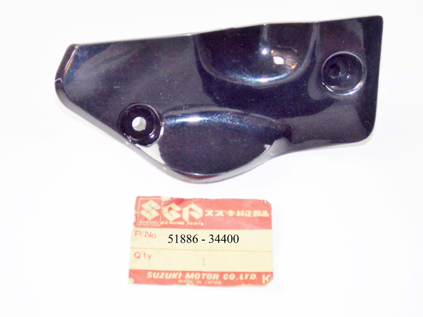 NOS OEM SUZUKI 81-83 GS550L GS650GL COVER FRAME HEAD LH # 51886-34400 - MotoRaider