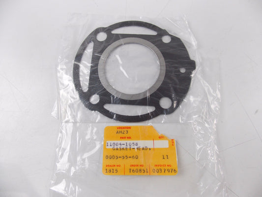 NOS OEM KAWASAKI 1974-1975 KX80 CYLINDER HEAD GASKET 11004-1058 - MotoRaider