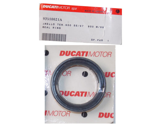 NOS OEM DUCATI 91-97 851 888 SUPERSPORT/MONSTER 900/750 FRONTFORK SEAL 93010021A - MotoRaider