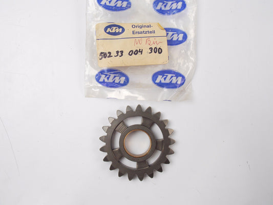 NOS OEM KTM 1987 MX 125 4TH GEAR 21 T. 50233004300 | 502.33.004.300 - MotoRaider