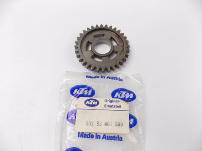 NOS OEM KTM 1988 MX 125 1ST GEAR 32 T. 50233001500 | 502.33.001.500 - MotoRaider