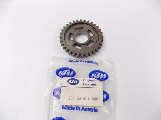 NOS OEM KTM 1988 MX 125 1ST GEAR 32 T. 50233001500 | 502.33.001.500 - MotoRaider