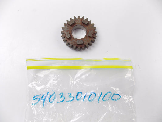 NOS OEM KTM 1979 250 400 4th GEAR MAINSHAFT 24 T. 54033010100 | 540.33.010.100 - MotoRaider