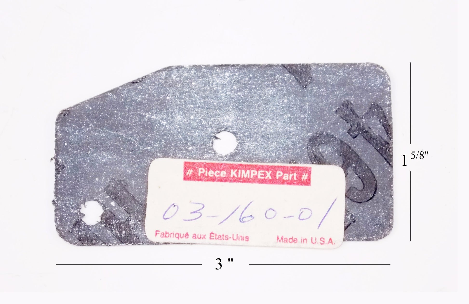 KIMPEX CHAIN CASE GASKET YAMAHA 3"x1 5/8" 03-160-01 - MotoRaider