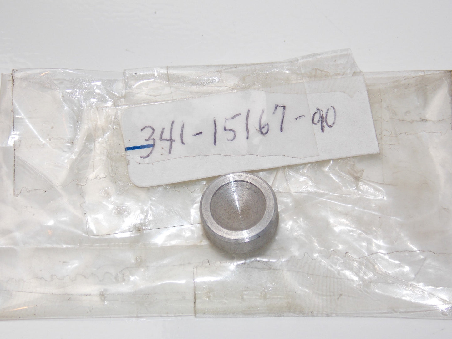 NOS OEM YAMAHA 73-74 TX750/A CRANKCASE PLUG BLIND 1 # 341-15167-90 - MotoRaider