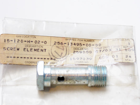 NOS OEM YAMAHA 70-83 SCREW XS1/BXS2 TX650/B XS650B/C OIL PUMP SCREW 256-13495-00 - MotoRaider