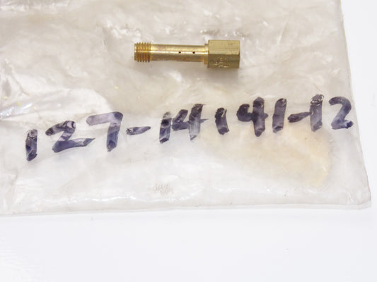 NOS OEM YAMAHA 63-72 YG1/K/T/TK YG5T/S G6S/B G7S CARBUR NOZZLE MAIN 127-14141-12 - MotoRaider