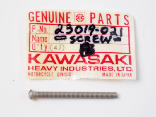 NOS OEM KAWASAKI 66-2015 EJ800 KZ650 KH400 ZR550 SCREW FORCUS ADJUST 23019-021 - MotoRaider