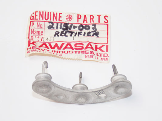 NOS OEM KAWASAKI 66-71 A1/SS A7/SS RECTIFIER 21151-003 - MotoRaider