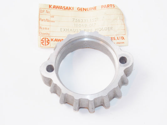 NOS OEM KAWASAKI 68-70 F3 Bushwhacker HOLDER EXHAUST PIPE 18069-017 - MotoRaider