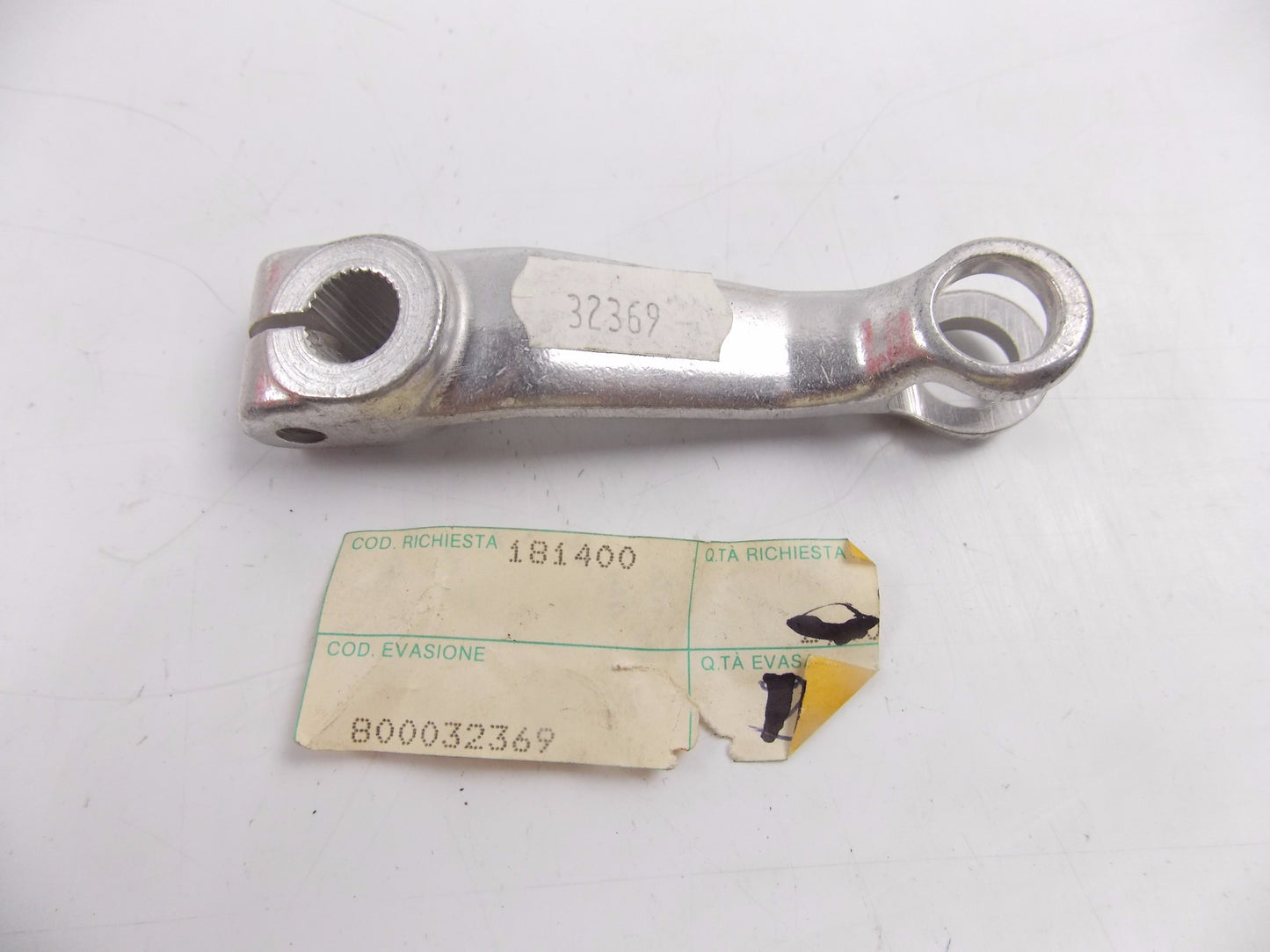 OEM CAGIVA 1978-1984 SST 125/ALETTA ELECTRA FRONT BRAKE PLATE LEVER 800032369 - MotoRaider