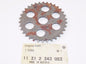 NOS OEM BMW 97-2000 F650/ST TIMING GEAR CHAIN DRIVE SPROCKET 34 T. 11312343083 - MotoRaider