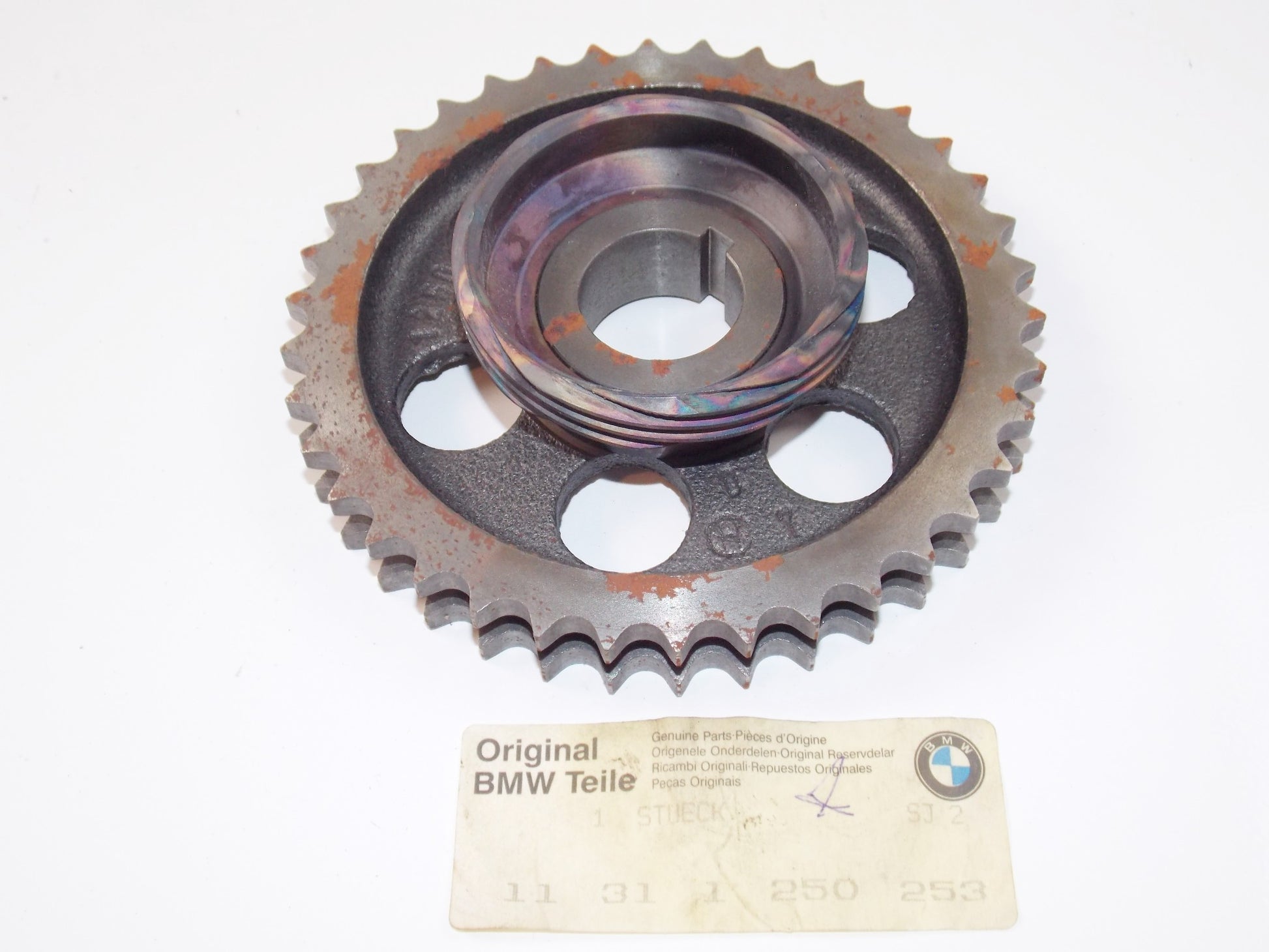 NOS OEM BMW 74-85 R 100 RS/7T/S/60/75/90S TIMING CHAIN CAMSHAFT GEAR 11311250253 - MotoRaider