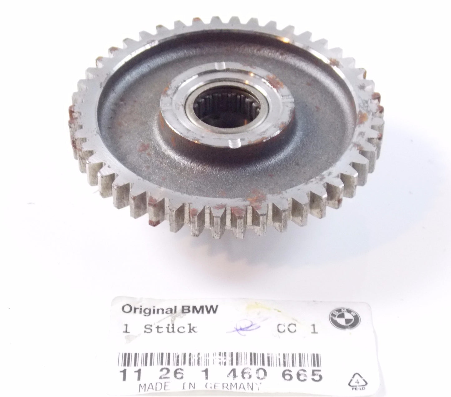 NOS OEM BMW 84-09 K 100 1100 1200 LT RS 75 STARTER OVERR. GEAR WHEEL 11261460665 - MotoRaider
