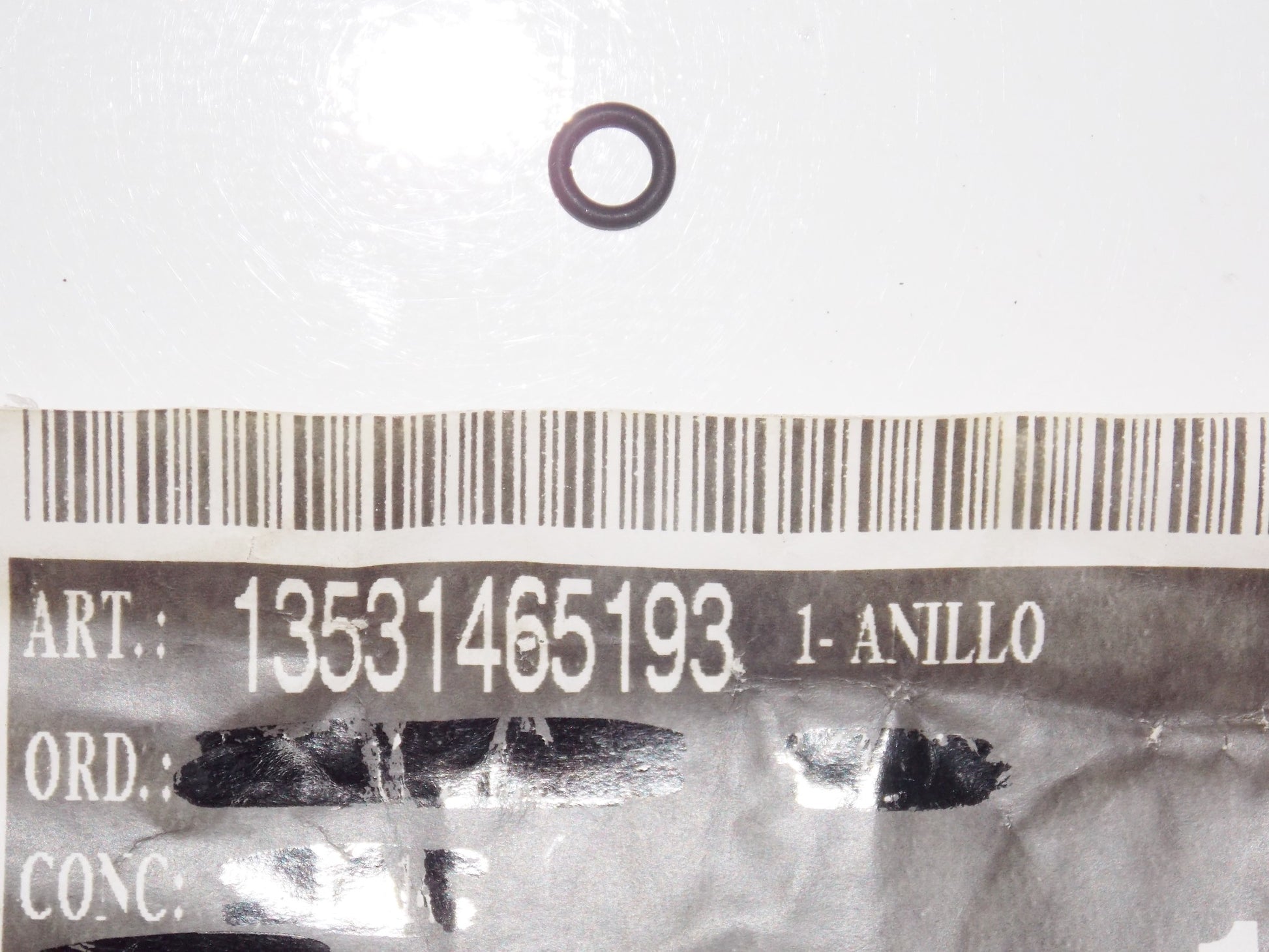 NOS OEM BMW 92-17 HP2 K1200GT R 1100 1150 1200 RS RT O-RING 5x1.5 13531465193 - MotoRaider