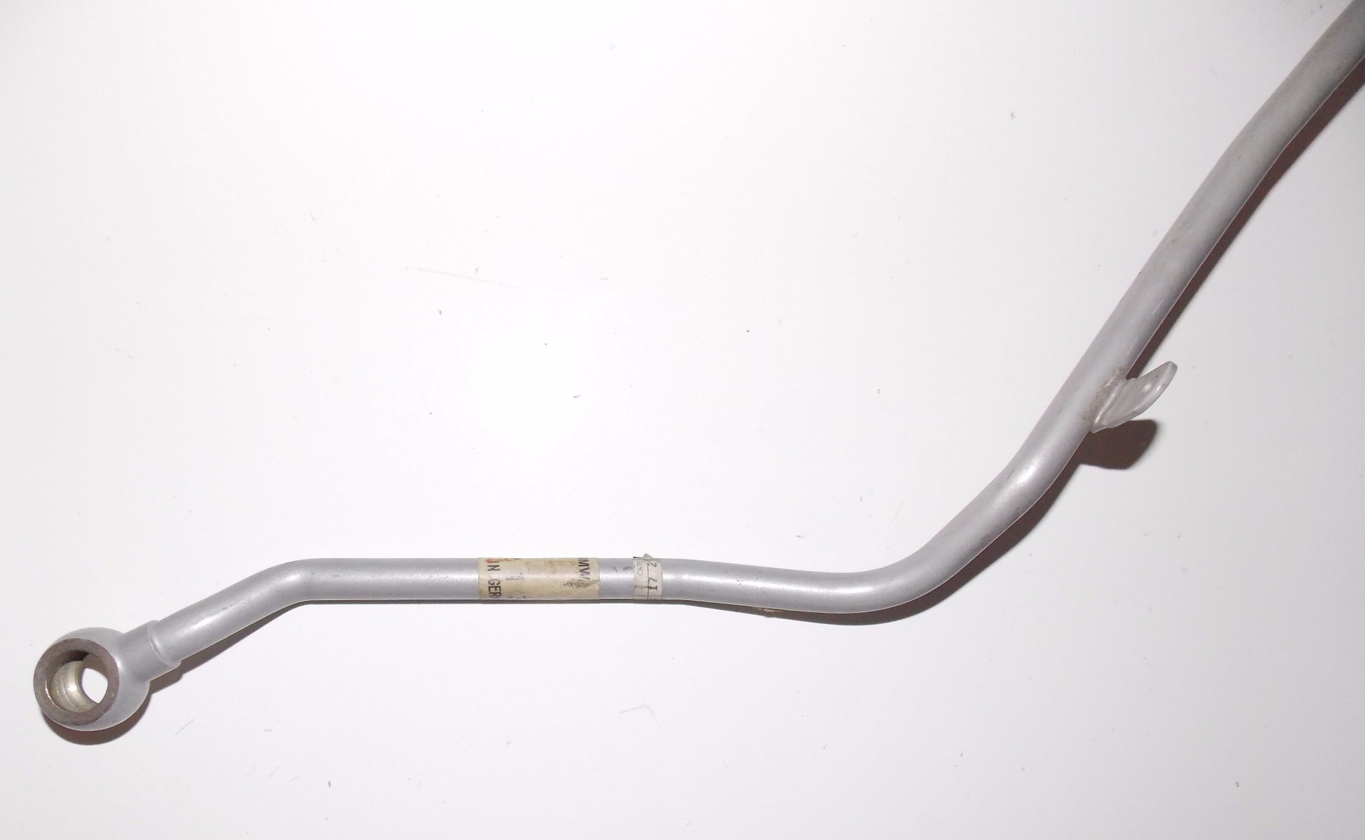 NOS OEM BMW 91-01 R 1100 RS SILVER OIL COOLER PIPE OUTLET 17221341326 - MotoRaider