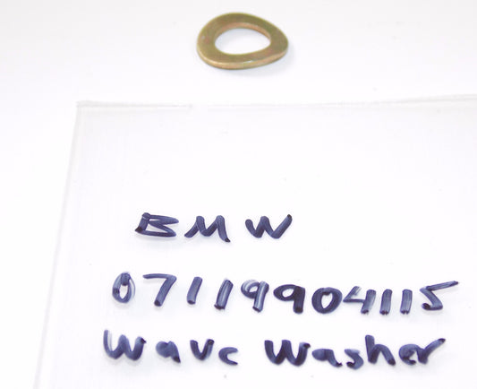 NOS OEM BMW 69-09 F650GS G650 K100LT/1100LT R100GS/1100R WAVE WASHER 07119904115 - MotoRaider