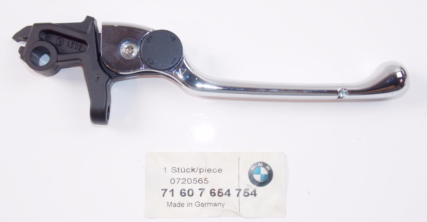 OEM BMW 96-06 K1200LT R1150R/1200C HANDBRAKE LEVER CHRM ADJUSTABLE 71607654754 - MotoRaider