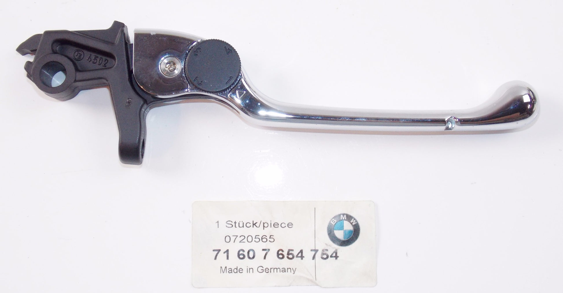 OEM BMW 96-06 K1200LT R1150R/1200C HANDBRAKE LEVER CHRM ADJUSTABLE 71607654754 - MotoRaider