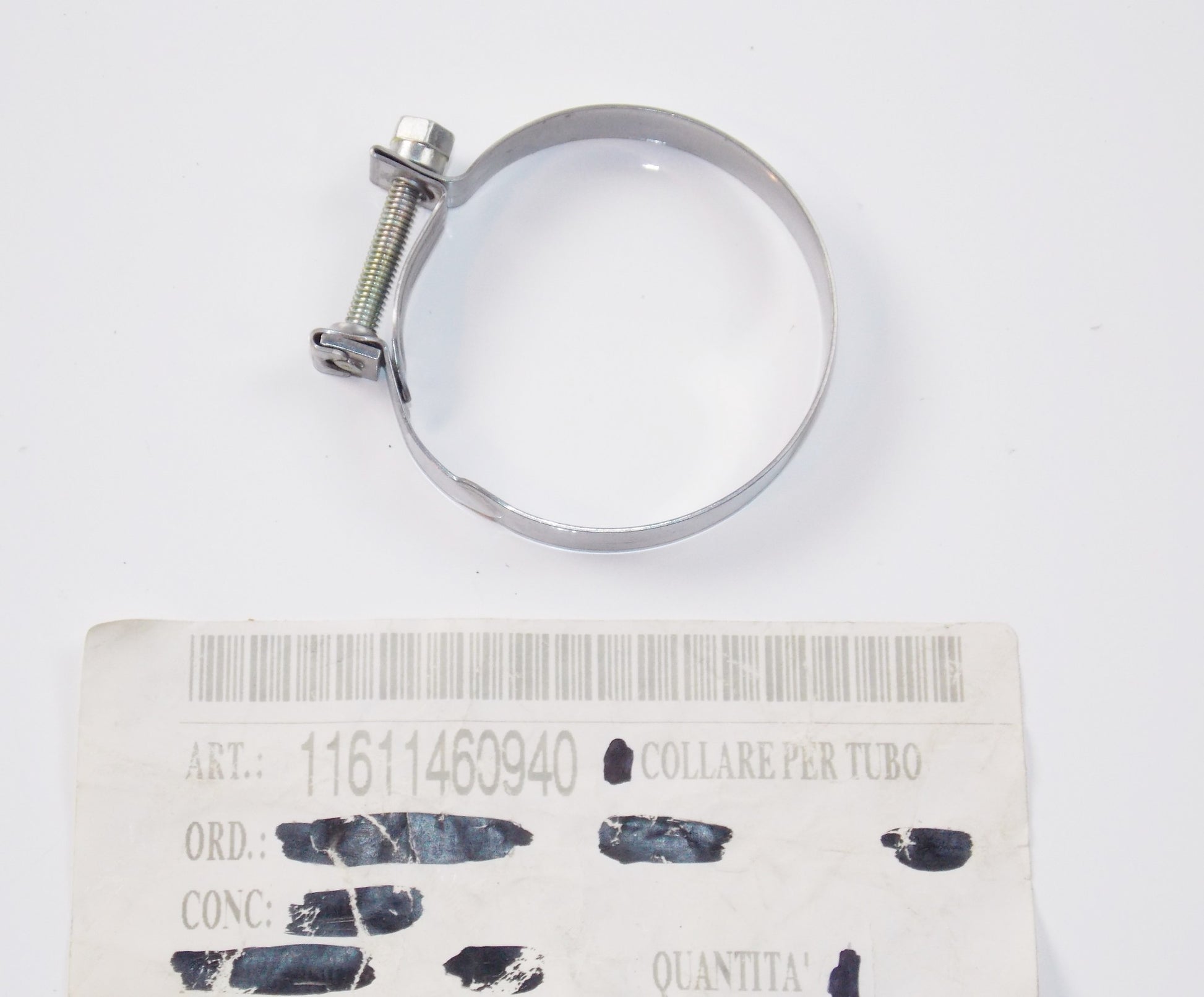 NOS OEM BMW 84-97 K100/LT/RS/RT/1100LT/RS/75 HOSE CLAMP 46mm 11611460940 - MotoRaider