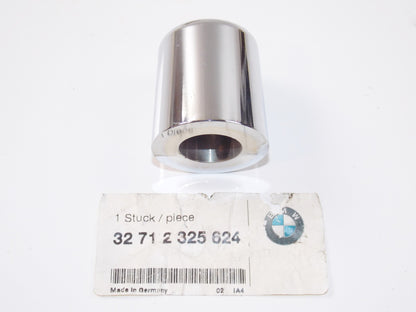 NOS OEM BMW 95-01 R1100R/850R HANDLE VIBRATION ABSORBER CHROME 32712325624 - MotoRaider