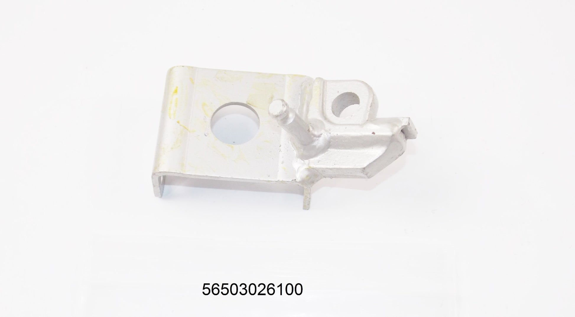 NOS OEM KTM 1987 125-500 SIDE STAND BRACKET 56503026100 | 565.03.026.100 - MotoRaider