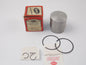 NOS WISECO PISTON SET 72.50 mm1980-1991 SVR 540 1986-1990 XL-V 2305P1 - MotoRaider