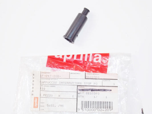OEM APRILIA 97 CLASSIC 50 ELECTRIC SYSTEM REAR BRAKE LIGHT SWITCH CAP AP8120390 - MotoRaider