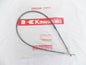 NOS OEM KAWASAKI 1984-1986 KLT110 THROTTLE CABLE  54012-4003 - MotoRaider