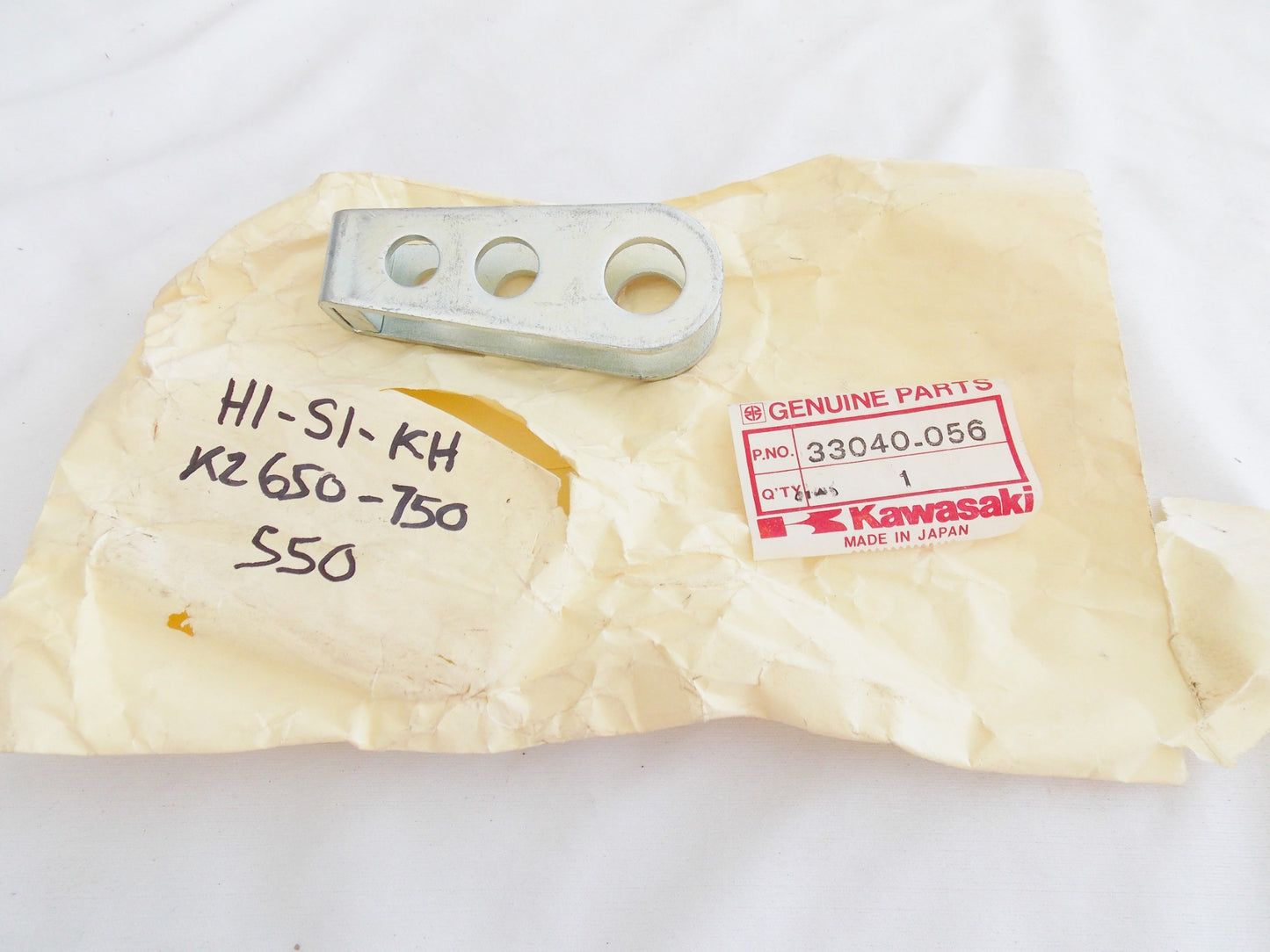 NOS OEM KAWASAKI 1969-1984 KZ750/650/700/550 KH400/500 CHAIN ADJUSTER 33040-056 - MotoRaider