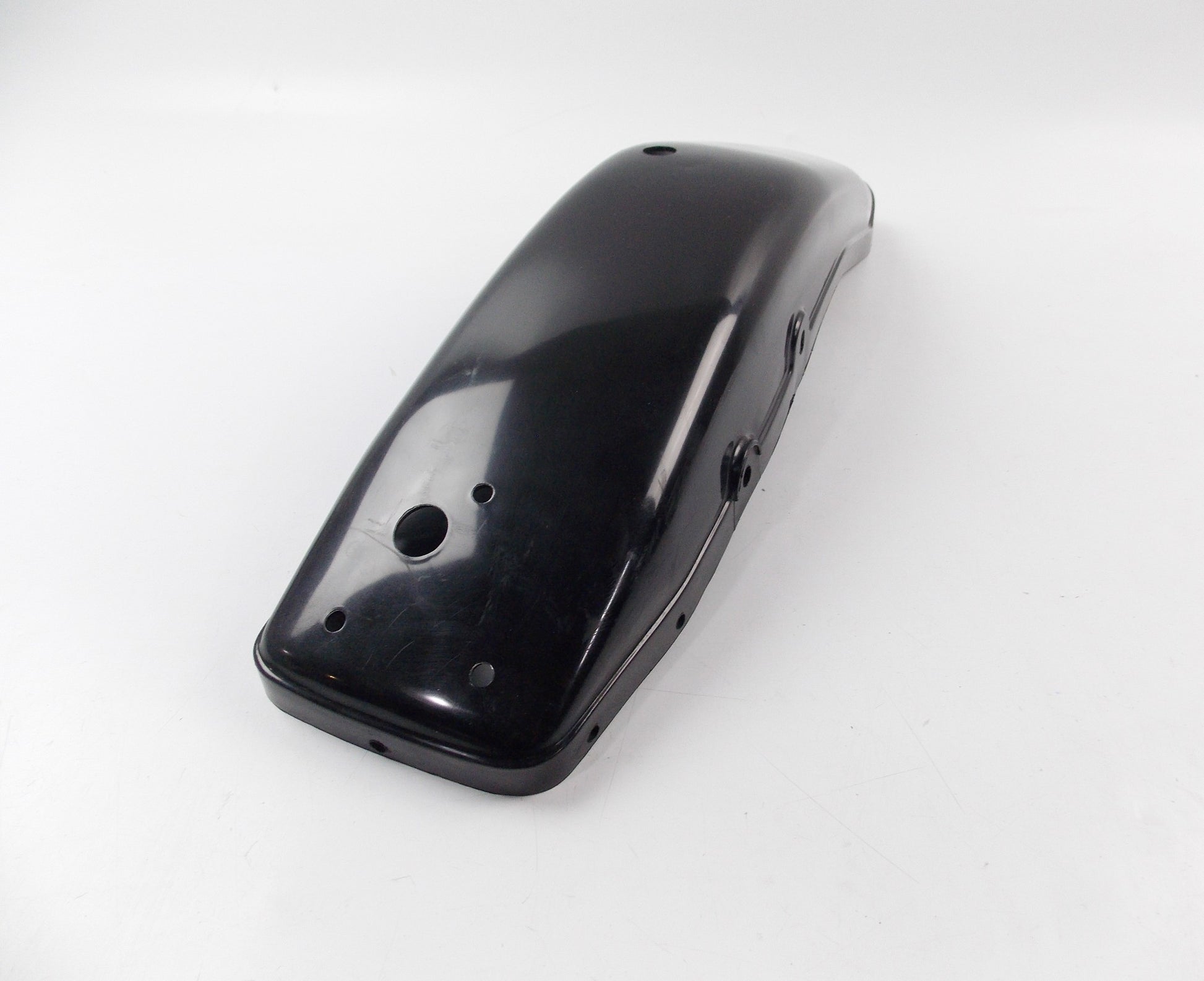 NOS OEM CAGIVA 1985 ALETTA ROSSA 125 ELEFANT 125 BLACK REAR FENDER 80N033213 - MotoRaider