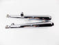 SITO LEFT SIDE SILENCERS EXHAUST PIPE CHROME LAV.4TM.1216/17/18 HONDA 400 #1222 - MotoRaider