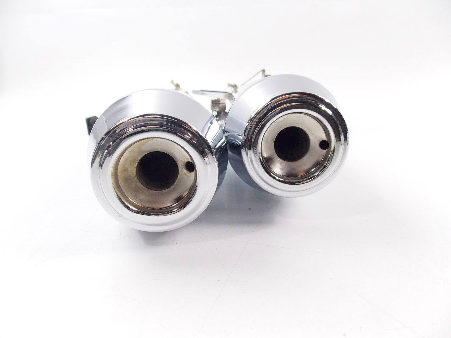SITO LEFT SIDE SILENCERS EXHAUST PIPE CHROME LAV.4TM.1216/17/18 HONDA 400 #1222 - MotoRaider