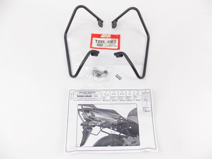 SPECIFIC CASE HOLDER SET LUGGAGE BAG SUZUKI 2006 GSR600 GIVI T255 - MotoRaider