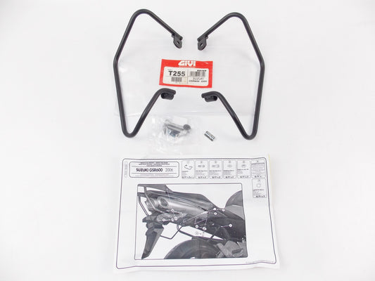 SPECIFIC CASE HOLDER SET LUGGAGE BAG SUZUKI 2006 GSR600 GIVI T255 - MotoRaider