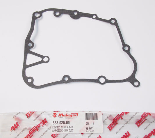 NOS OEM MALAGUTI CIAK MASTER 125 / 4T - Euro 3 OIL SUMP GASKET 553.025.00 - MotoRaider