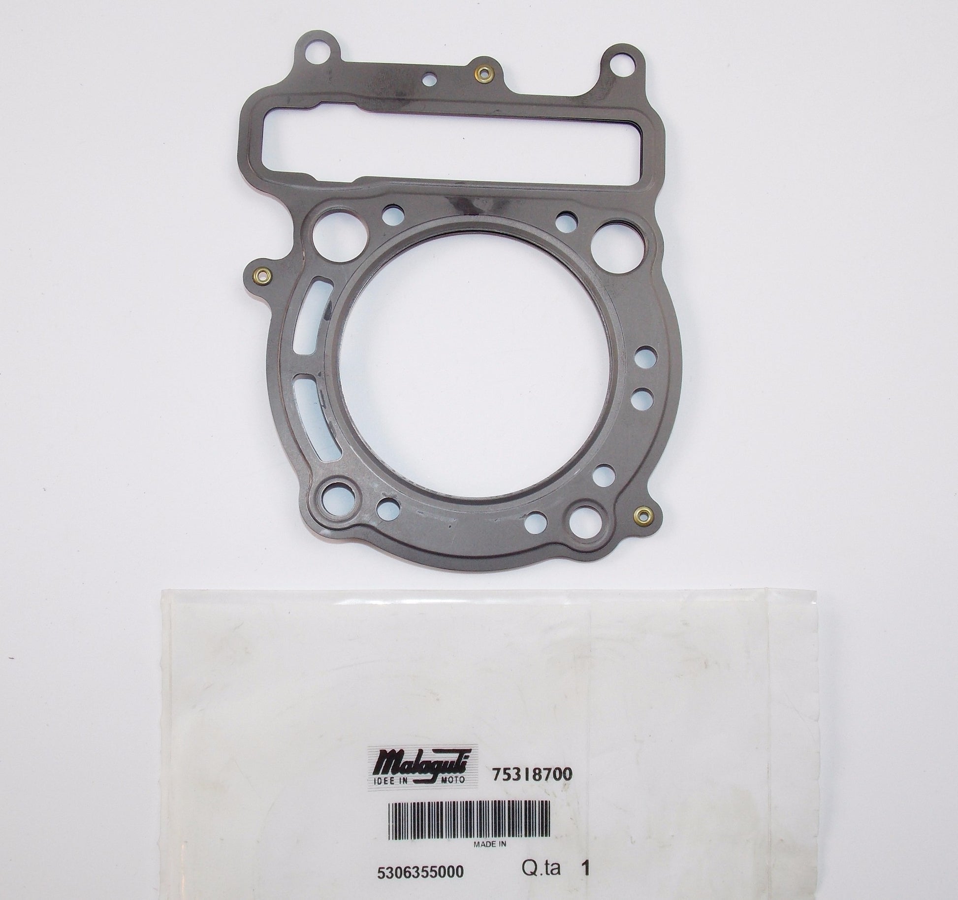 NOS OEM MALAGUTI PASSWORD 250 Euro 2 CYLINDER HEAD GASKET SP.0,6-4MS 753.187.00 - MotoRaider
