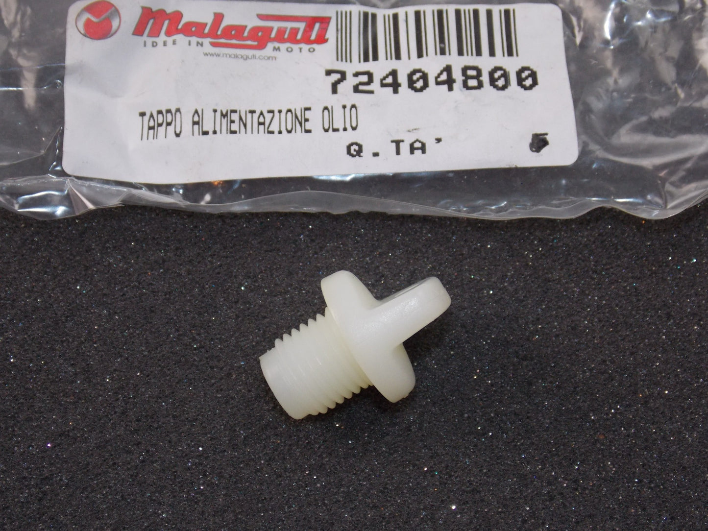 OEM MALAGUTI CIAK F10/12 Aria Restyling KAT EURO 1 YESTERDAY OIL PLUG 724.048.00 - MotoRaider