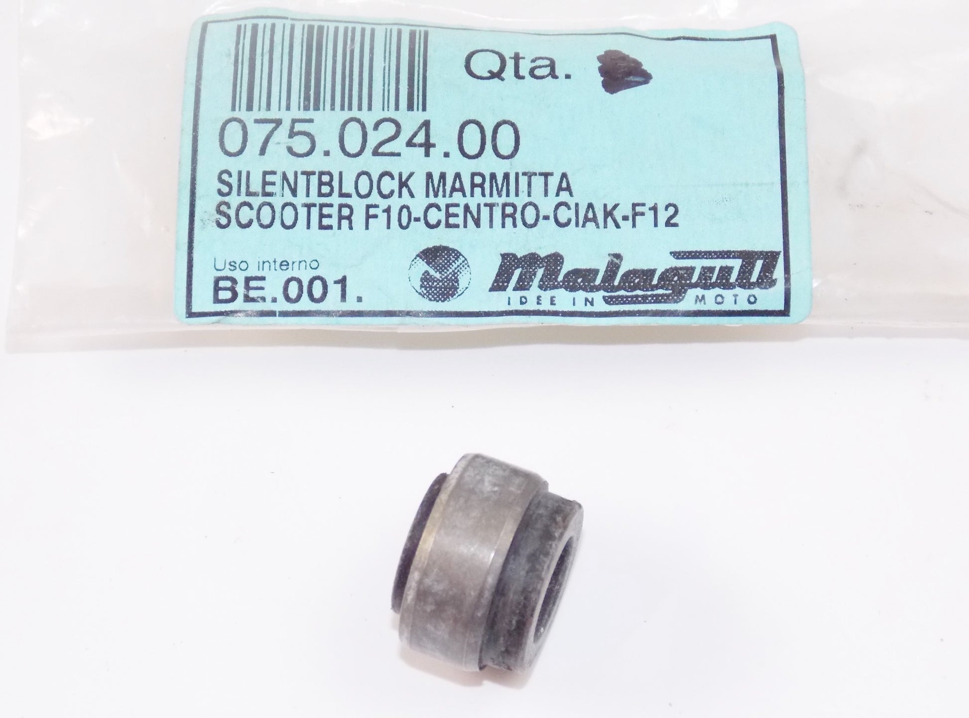 OEM MALAGUTI F10 CIAK PHANTOM F12 - 100 Restyling MUFFLER SILENTBLOCK 075.024.00 - MotoRaider