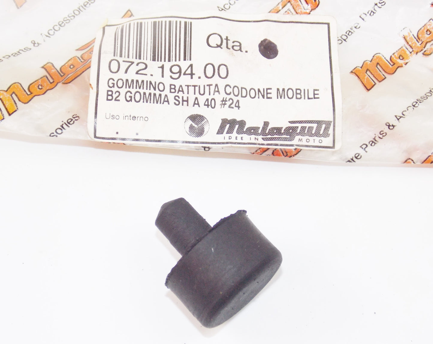 OEM MALAGUTI SPIDER MAX GT500 PASSWORD 250 Euro3 RUBBER MOUNTING BUSH 072.194.00 - MotoRaider