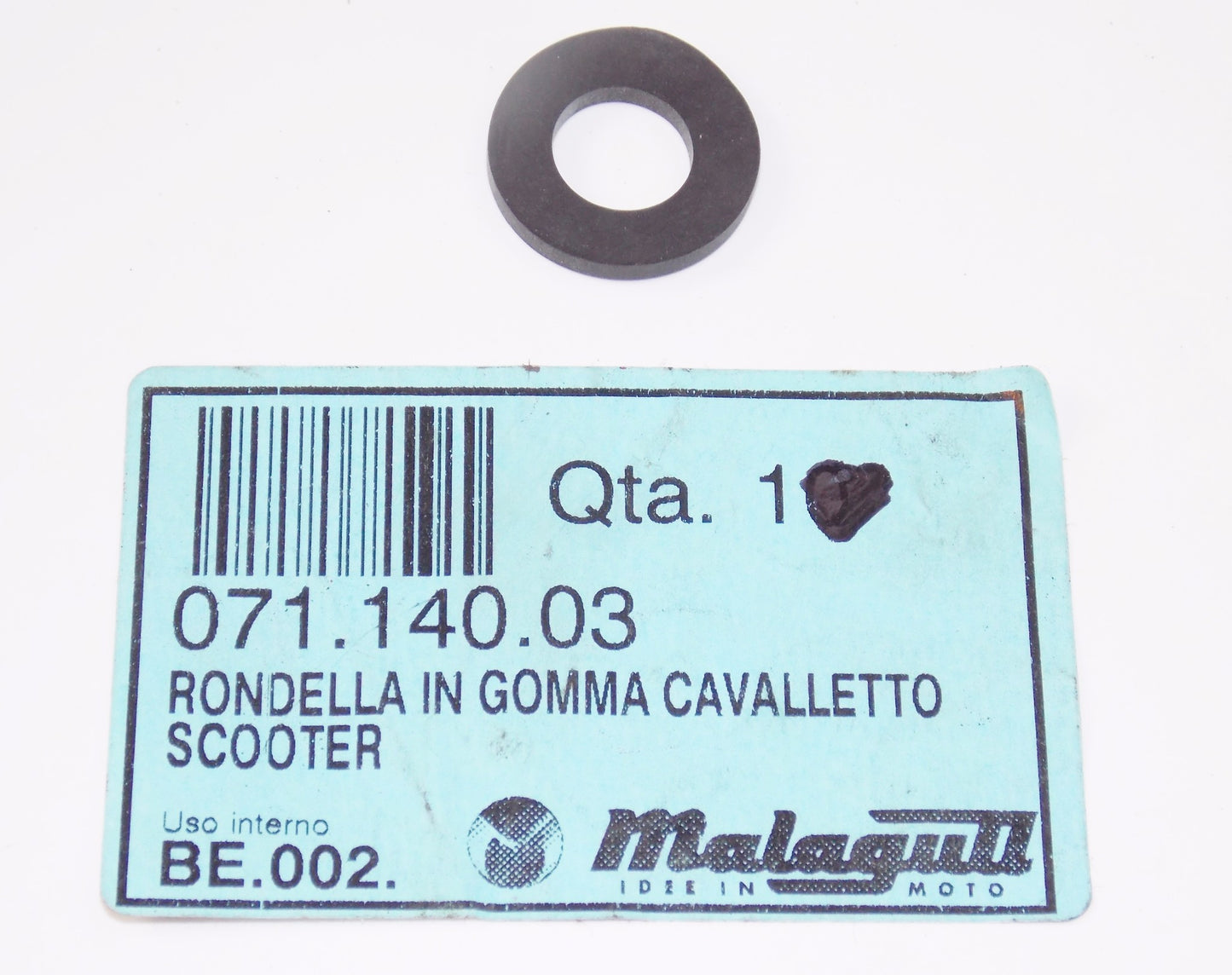 OEM MALAGUTI F 15 LC 2D RESTYLING KAT EURO2 MAINS STAND RUBBER WASHER 071.140.03 - MotoRaider