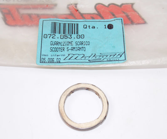 NOS OEM MALAGUTI F10 F12 F15  CIAK CENTRO EXHAUST GASKET 072.053.00 - MotoRaider