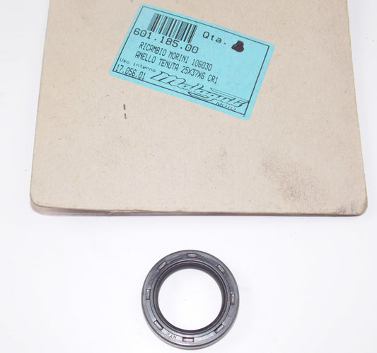 NOS OEM MALAGUTI SCOOTER FM AH50-L 97-98 CROSSER CR1 OIL SEAL 25x37x6 601.185.00 - MotoRaider