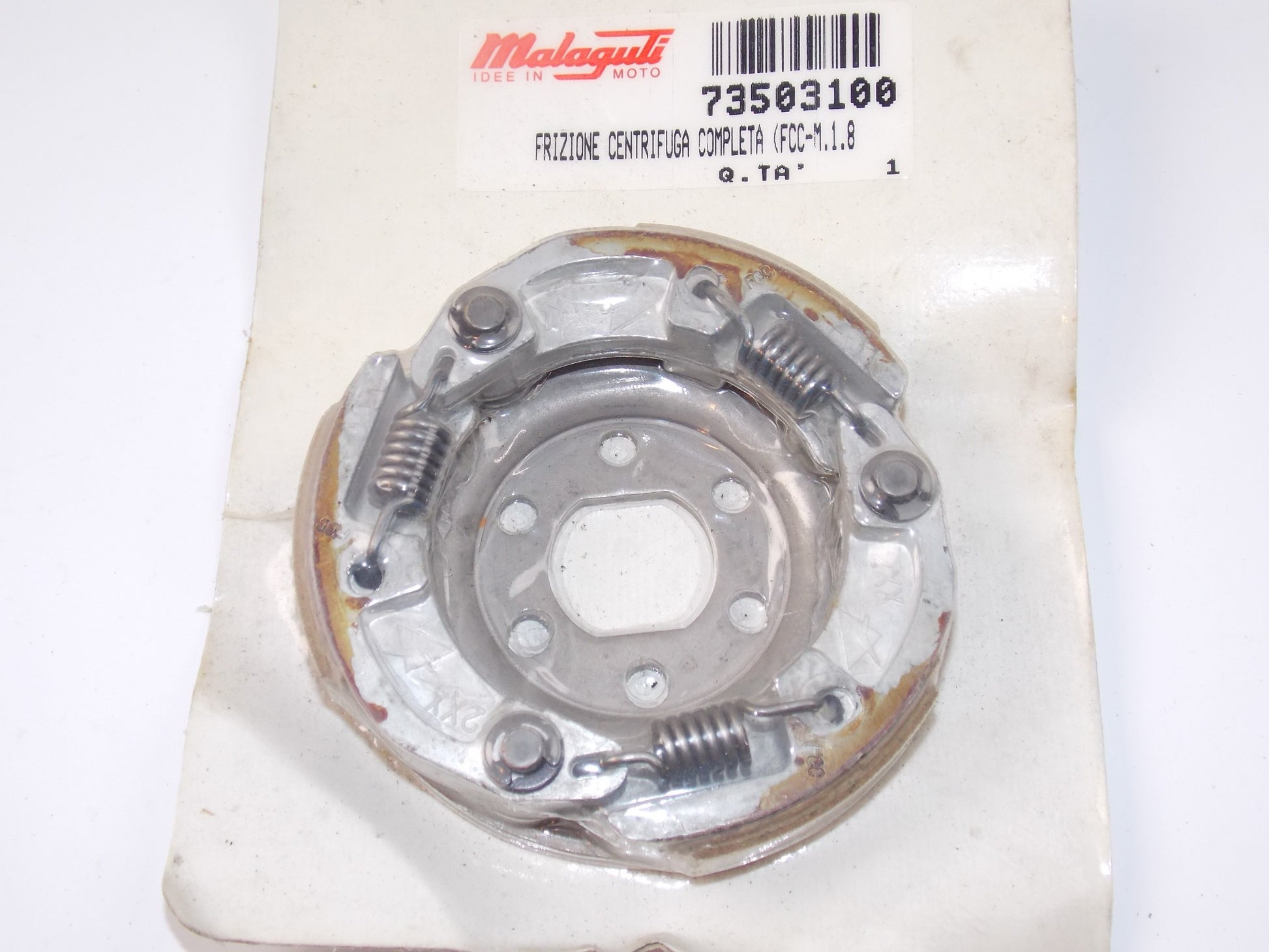 NOS OEM MALAGUTI F 15 LC-TDS Rest. KAT EURO 1 CENTRIFUGAL CLUTCH ASSY 735.031.00 - MotoRaider