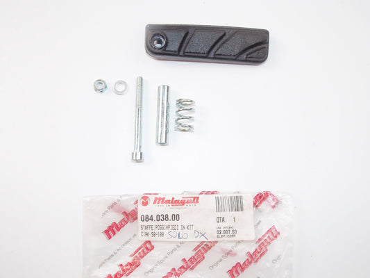 OEM MALAGUTI CIAK MONODISC ARIA KAT EURO 2-2.3 RH PASSENGER FOOT REST 084.038.00 - MotoRaider