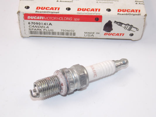 OEM DUCATI 06-13 MONSTER SCRAMBLER MULTISTRADA HYPERMOTARD SPARK PLUG 67090141A - MotoRaider