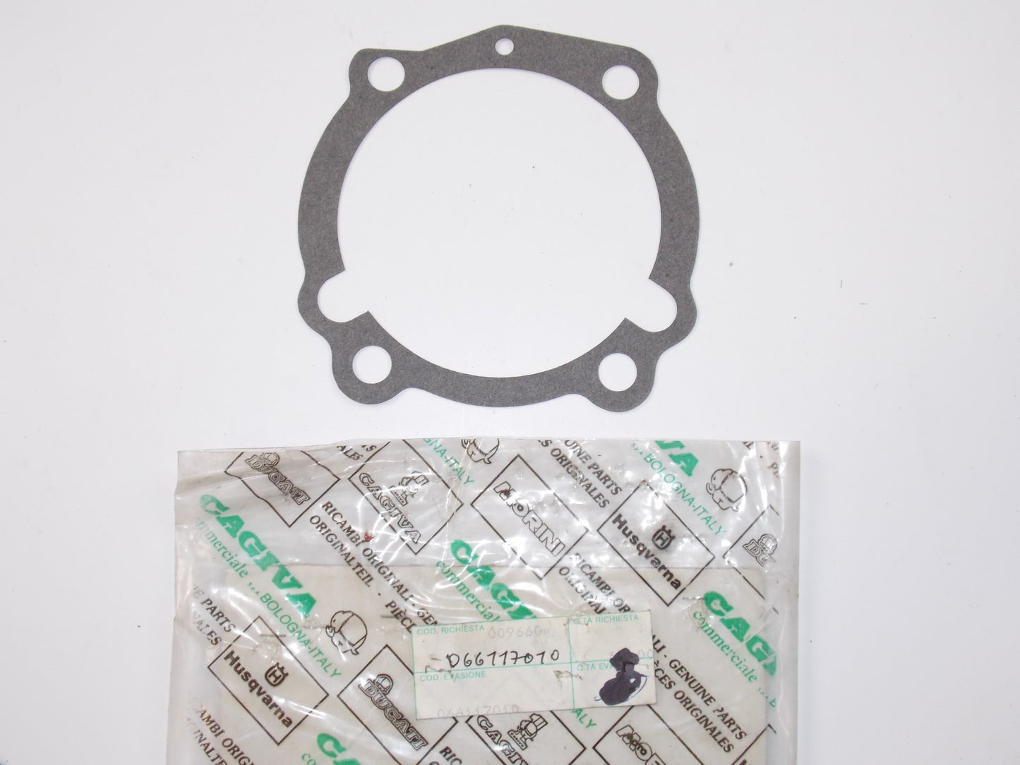 OEM DUCATI 350 F3 SPORT SUPERSPORT VERTICAL CYLINDER CRANKCASE GASKET 066117010 - MotoRaider